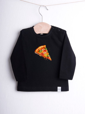 Koszulka dziecięca z nadrukiem pizzy
