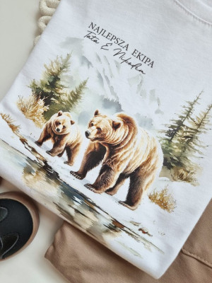 Body niemowlęce niedźwiedzie najlepsza ekipa