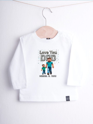 Koszulka dziecięca Love You DAD