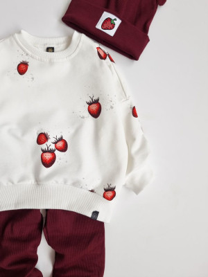 Bluza dla dziecka truskawki