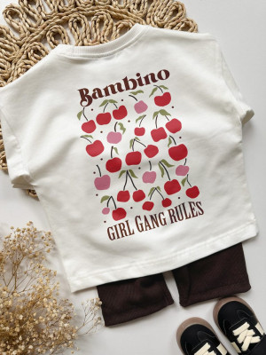 Koszulka dla dziecka Bambino Girl Gang Rules