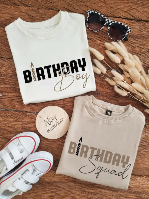 Komplet na urodziny Birthday Squad
