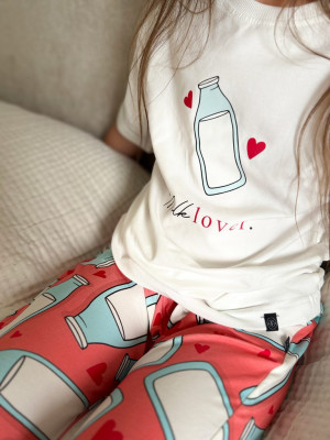 Piżama dla dziecka Butelki mleka Milk lover