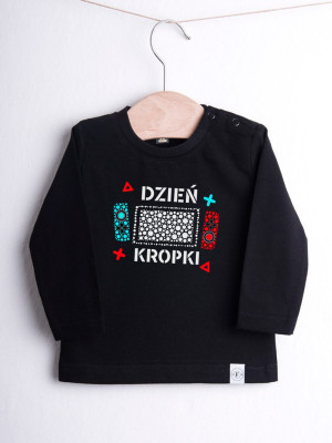 Koszulka dziecięca z nadrukiem pada dzień kropki