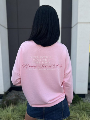 Bluza damska z nadrukiem Mommy Social Club