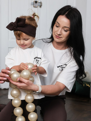 Koszulka dla dziecka z nadrukiem babyccino