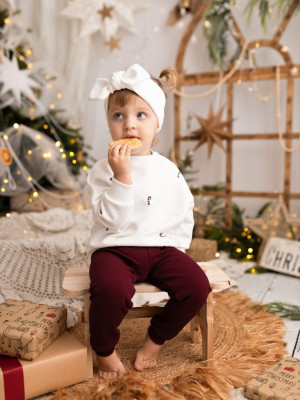 Bluza dziecięca z nadrukiem cukrowych lasek