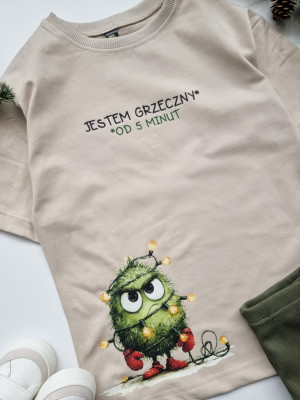 Koszulka dziecięca jestem grzeczny od 5 minut