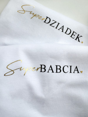 Komplet koszulek dla Babci i Dziadka