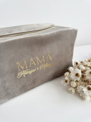 Kosmetyczka z personalizowanym nadrukiem dla mamy/babci