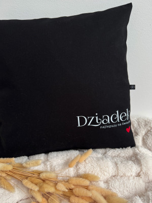 Poduszka z nadrukiem Dziadek najlepszy na świecie