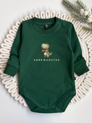 Body niemowlęce dino love monster