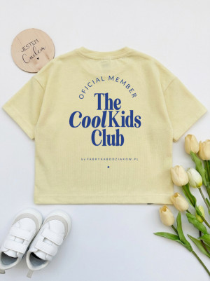 Koszulka dziecięca z nadrukiem the cool kids club