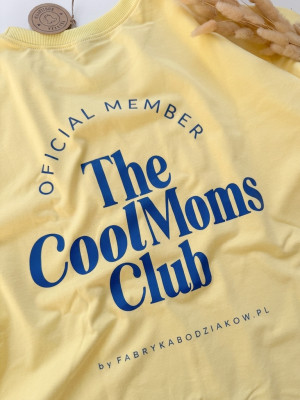 Koszulka damska z nadrukiem the cool moms club