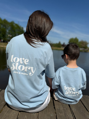 Komplet dla mamy i dziecka love story