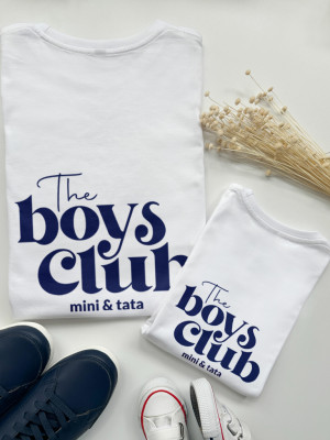 Komplet dla taty i dziecka the boys club