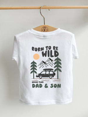 Koszulka dziecięca born to be wild dream team