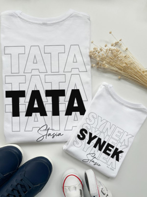 Komplet dla taty i synka