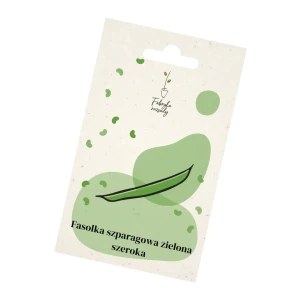 Nasiona fasolki szparagowej zielonej szerokiej