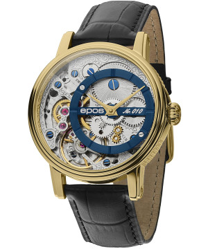 Zegarek męski Epos Oeuvre D'Art Verso Skeleton Limited Edition 3435.313.22.16.25