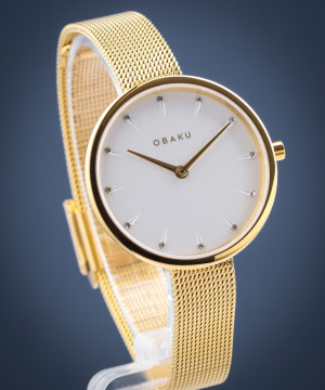 Zegarek damski Obaku Notat V233LXGIMG