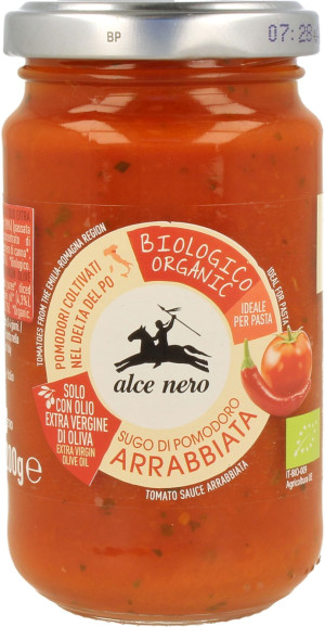 SOS POMIDOROWY Z CHILI ARRABIATA BIO 350 g