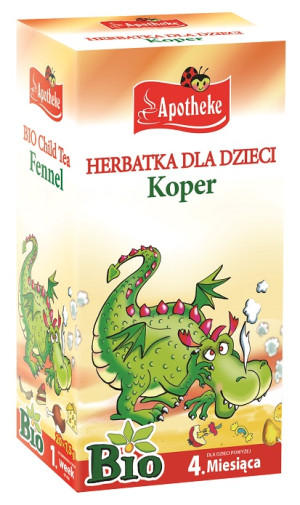 HERBATA KOPERKOWA DLA DZIECI BIO (20 x 1,5 g) 30 g