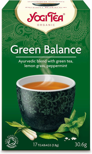 HERBATA ZIELONA RÓWNOWAGA (GREEN BALANCE) BIO (17 x 1,8 g) 30,6 g