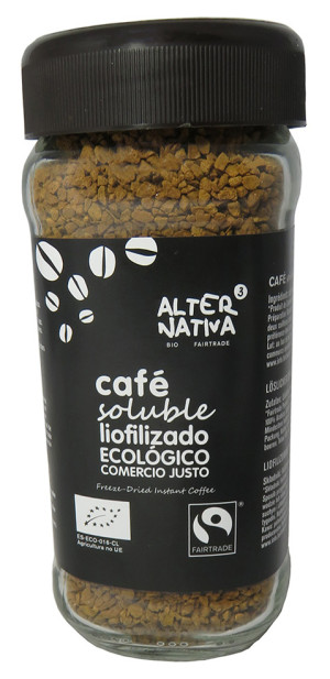 KAWA ROZPUSZCZALNA ARABICA 100 % FAIR TRADE BIO 100 g