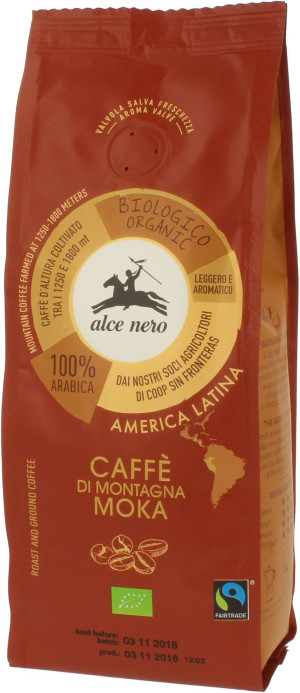 KAWA MIELONA ARABICA 100 % MOKA FAIR TRADE GÓRSKA BIO 250 g