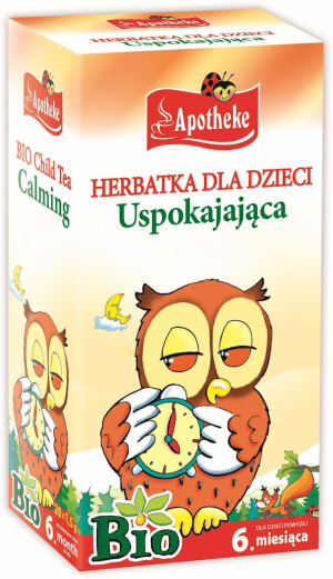 HERBATKA DLA DZIECI - USPOKAJAJĄCA BIO (20 x 1,5 g) 30 g
