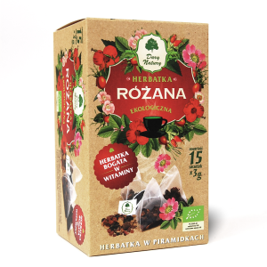 HERBATKA RÓŻANA PIRAMIDKI BIO (15 x 3 g) 45 g