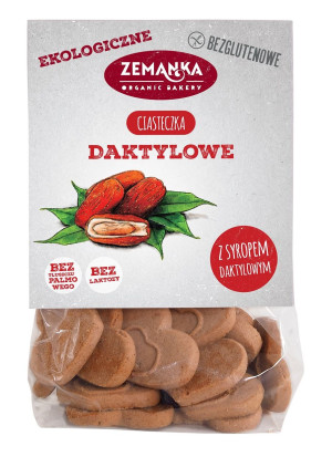 CIASTKA DAKTYLOWE BEZGLUTENOWE BIO 100 g