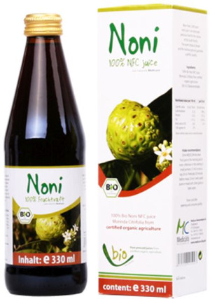 SOK Z OWOCÓW NONI NFC BIO 330 ml