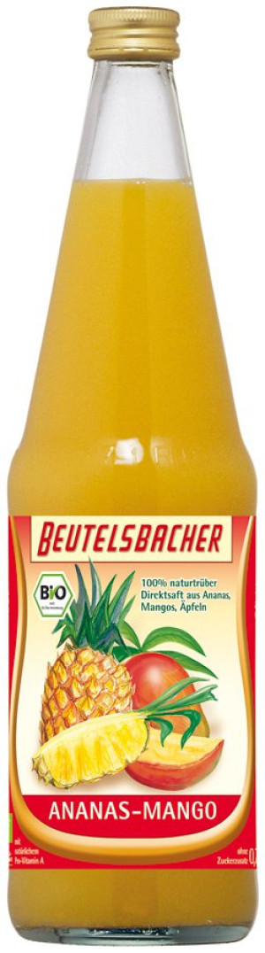 SOK JABŁKO - ANANAS - MANGO BIO 700 ml