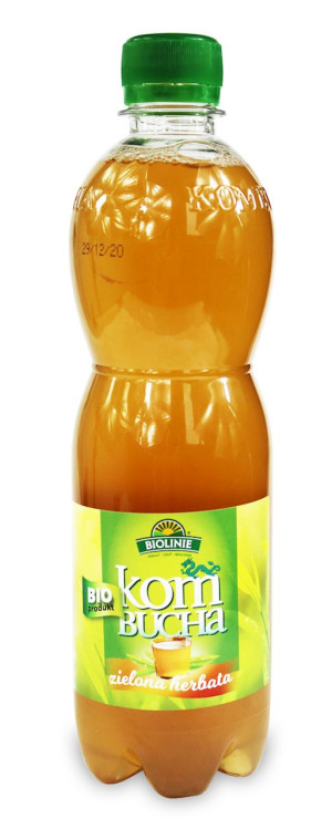 KOMBUCHA HERBATA ZIELONA BIO 500 ml