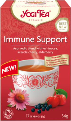 HERBATKA NA ODPORNOŚĆ (IMMUNE SUPPORT) BIO (17 x 2 g) 34 g