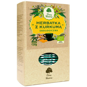 HERBATKA Z KURKUMĄ BIO (25 x 2 g) 50 g