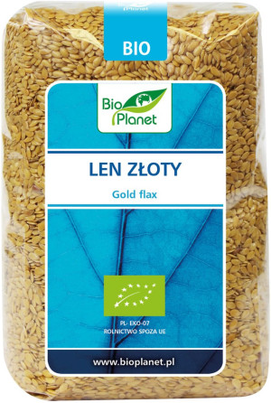 LEN ZŁOTY BIO 400 g