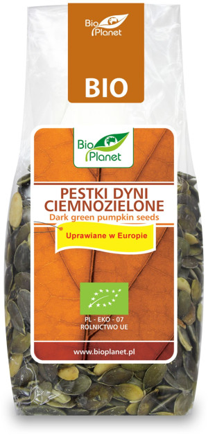 PESTKI DYNI CIEMNOZIELONE (UPRAWIANE W EUROPIE) BIO 150 g