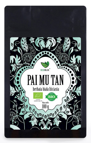 HERBATA BIAŁA PAI MU TAN BIO 100 g