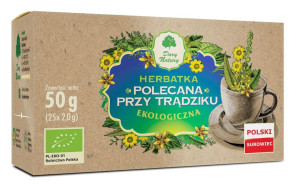 HERBATKA POLECANA PRZY TRĄDZIKU BIO (25 x 2 g) 50 g