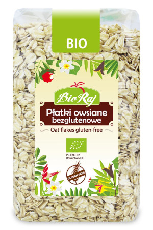 PŁATKI OWSIANE BEZGLUTENOWE BIO 350 g