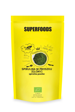 SPIRULINA W PROSZKU BIO 600 g