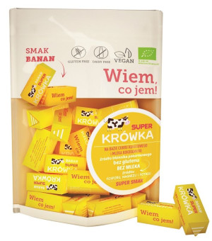 KRÓWKI BANANOWE BEZGLUTENOWE BIO 150 g