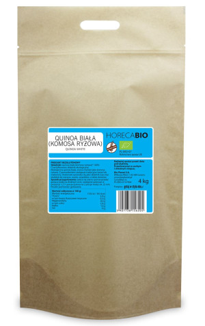 QUINOA BIAŁA (KOMOSA RYŻOWA) BEZGLUTENOWA BIO 4 kg