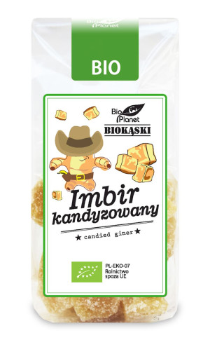 IMBIR KANDYZOWANY BIO 100 g