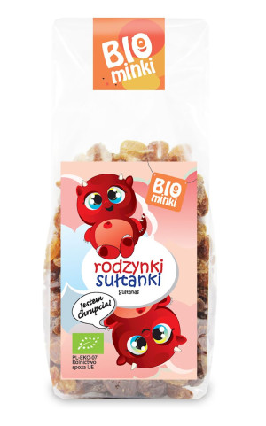 RODZYNKI SUŁTANKI BEZGLUTENOWE BIO 150 g