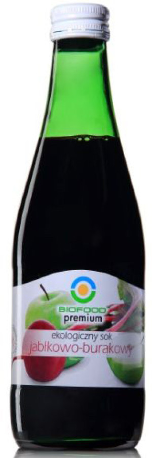 SOK JABŁKOWO - BURACZKOWY NFC BEZGLUTENOWY BIO 300 ml