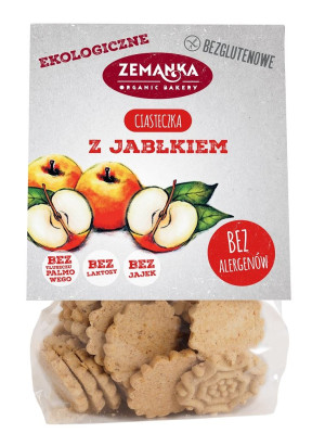 CIASTKA Z JABŁKIEM BEZGLUTENOWE BIO 100 g